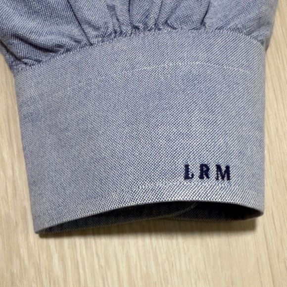 3/$10 Huntington Blue Men's Casual Button-Down Shirt - Picture 6 of 7